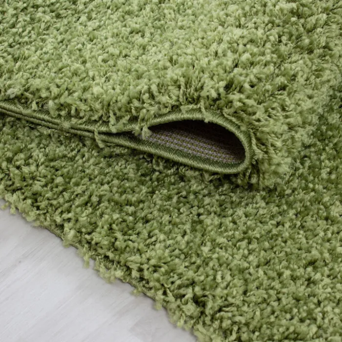 Hochflor Teppich - Life Grün