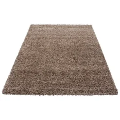 Hochflor Teppich - Life Hellbraun