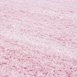 Hochflor Teppich - Life Rosa