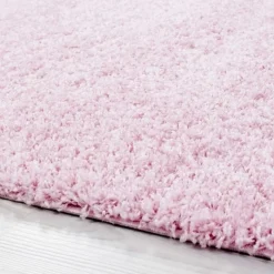 Hochflor Teppich - Life Rosa