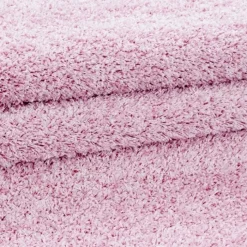 Hochflor Teppich - Life Rosa