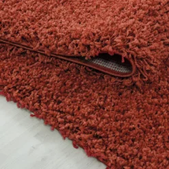 Hochflor Teppich - Life Terracotta