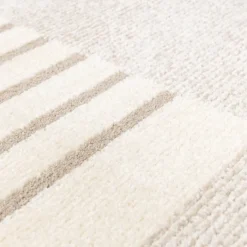 Hochflor Teppich - Serene Shapes Creme