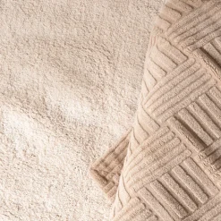 Hochflor Teppich Waschbar - Ziggy Creme