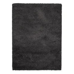 Hochflor Wohnzimmer Teppich - Yves Anthrazit