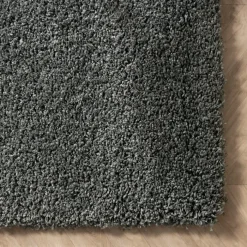 Hochflor Wohnzimmer Teppich - Yves Grün