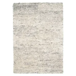 Hochflor Wollteppich - Royal Creme Grau