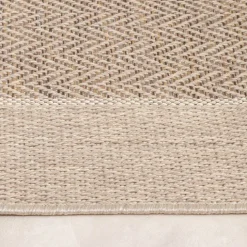 In- & Outdoor Jute Teppich - Fora Edge Natural