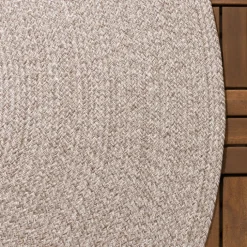 In- & Outdoor Jute Teppich Rund - Bali Beige