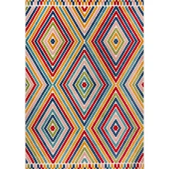 In- & Outdoor Teppich - Bayo Diamond Bunt