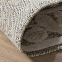 In - & Outdoorteppich - Bloom Oriental Taupe