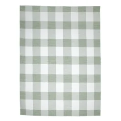 In- & Outdoor Teppich - Ranch Checkerboard Grün