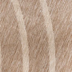 In- & Outdoor Teppich Rund - Sierra Curves Beige Creme