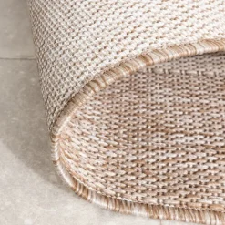 In- & Outdoor Teppich - Sierra Border Beige Creme