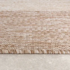 In- & Outdoor Teppich - Sierra Border Creme Beige