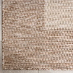 In- & Outdoor Teppich - Sierra Border Creme Beige