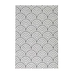 In- & Outdoor Teppich - Summer Arch Grau