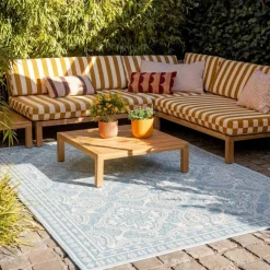 In- & Outdoor Teppich - Summer Oriental Hellblau