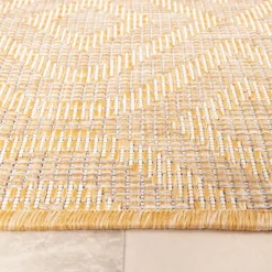 In- & Outdoor Teppich - Summer Retro Gelb