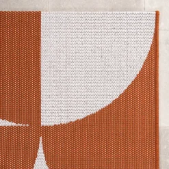 In- & Outdoor Teppich - Summer Shapes Terracotta