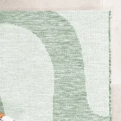 In- & Outdoor Teppich - Summer Swirl Grün