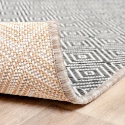 In- & Outdoor Teppich - Summer Tile Grau