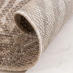 In- & Outdoor Teppich - Tiga Edge Taupe