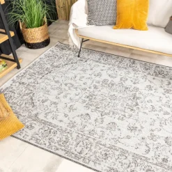In- & Outdoor Teppich Vintage - Victoria Oriental Grau