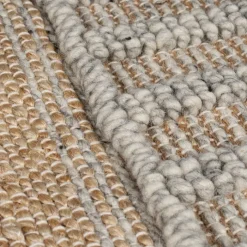 Jute Läufer - Jubio Medina Natur Grau - 60x230cm
