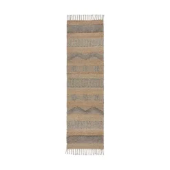 Jute Läufer - Jubio Medina Natur Grau - 60x230cm