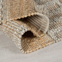 Jute Läufer - Jubio Medina Natur Grau - 60x230cm