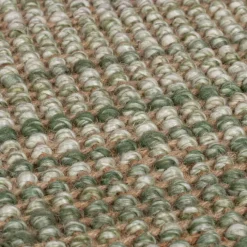 Jute Läufer - Motto Ombre Grün