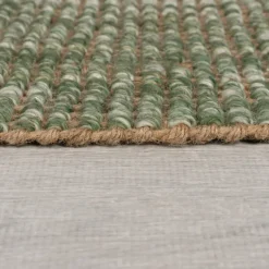 Jute Läufer - Motto Ombre Grün