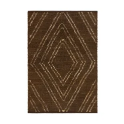 Jute Teppich - Deso Trey Braun