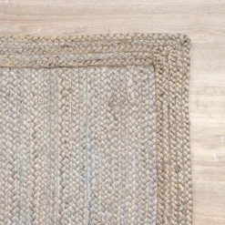 Jute Teppich - Fair Grau