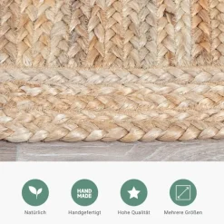 Jute Teppich - Fair Natur