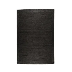 Jute Teppich - Fair Schwarz