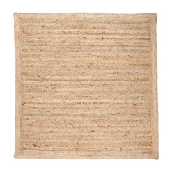 Jute Teppich Quadrat - Fair Natur