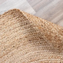 Jute Teppich Rund - Fair Natur