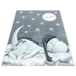 Kinderteppich Dino - Bambi Blau