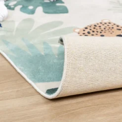 Kinderteppich - Jungle Leopard Bunt