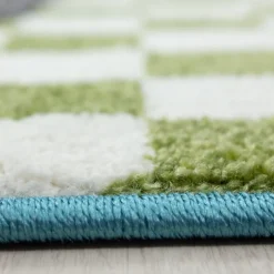 Kinderteppich Pirat - Mila Blau/Grün