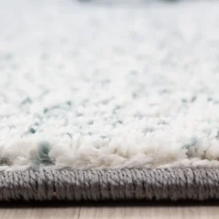 Kinderteppich Rund - Anna Elefant Blau