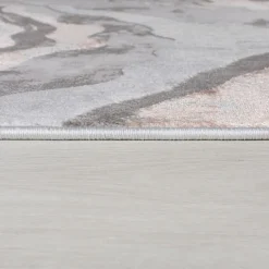 Marmor Teppich - Erio Marbled Grau Rosa