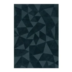 Moderner Teppich - Mozo Shard Petrol Blau