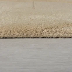 Moderner Teppich Rund - Mozo Gigi Beige Creme - Ø 160cm
