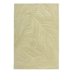 Moderner Teppich - Solacio Leaves Olivgrün