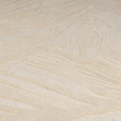 Moderner Teppich - Solacio Leaves Beige