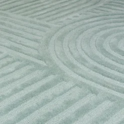 Moderner Teppich - Solacio Zen Blau Grün