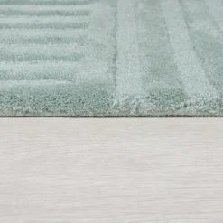 Moderner Teppich - Solacio Zen Blau Grün